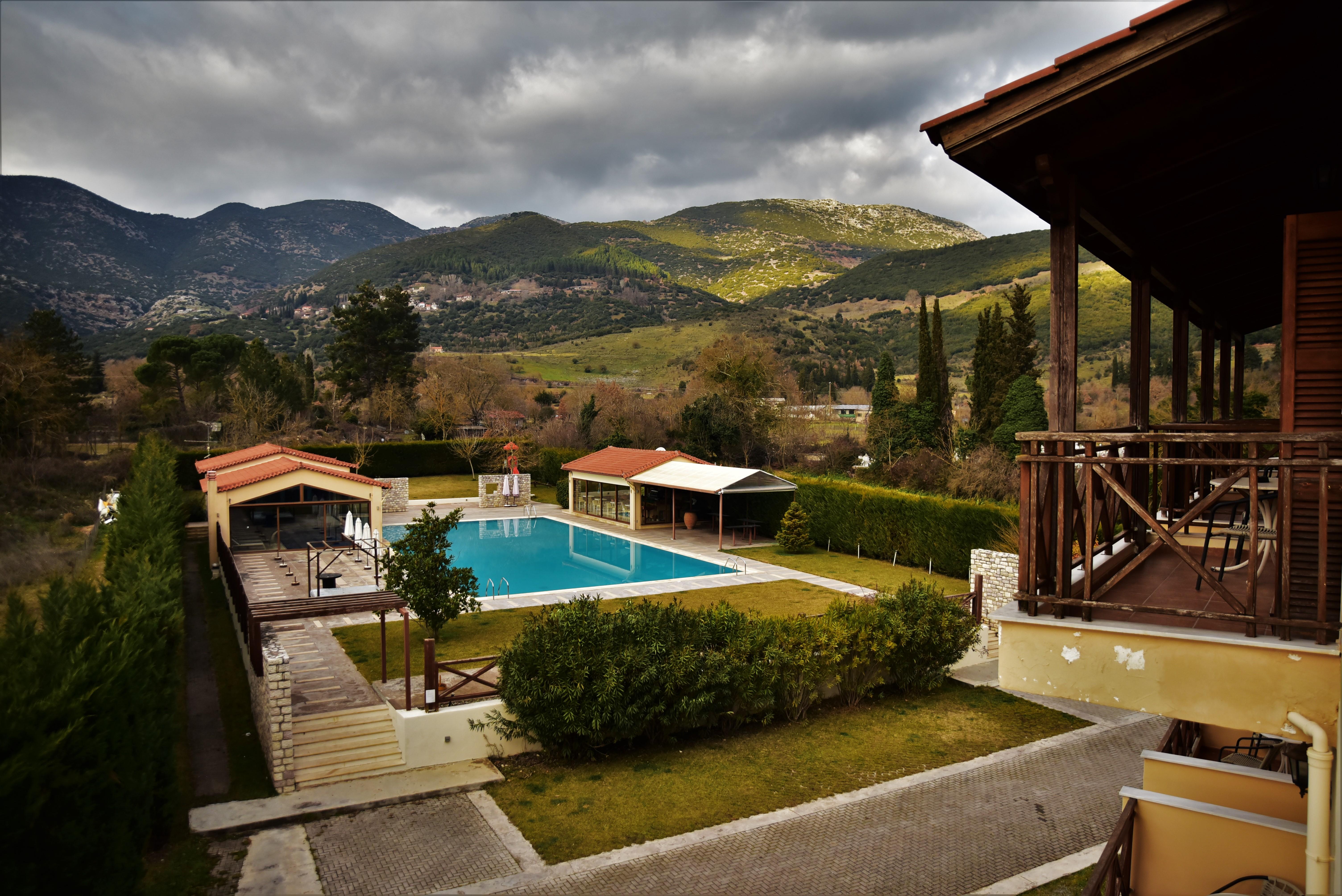 Mont Helmos Hotel Kleitoria Buitenkant foto